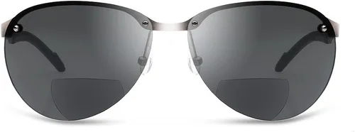 Vista 2 de DUAL NV2 Gafas de sol de lectura bifocal, diseñadas para aviadores y uso casual