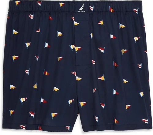Vista 3 de Nautica - Boxeador clásico tejido de algodón para hombre