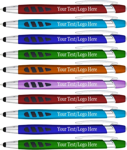 Vista 6 de Personalizado con tu logotipo personalizado o bolígrafos de texto, paquete de 300 unidades a granel para negocios, fiestas y eventos, lápiz