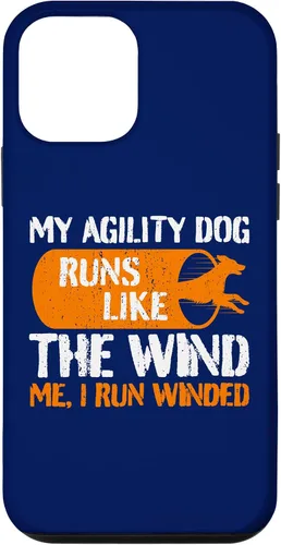Vista 12 de iPhone 14 Dog Agility Handler - My Dog Runs - Funny Dog Agility Case