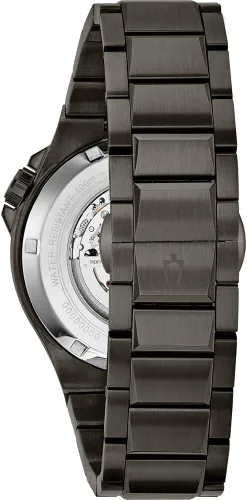 Vista 4 de Bulova Reloj clásico Maquina automático de apertura abierta para hombre