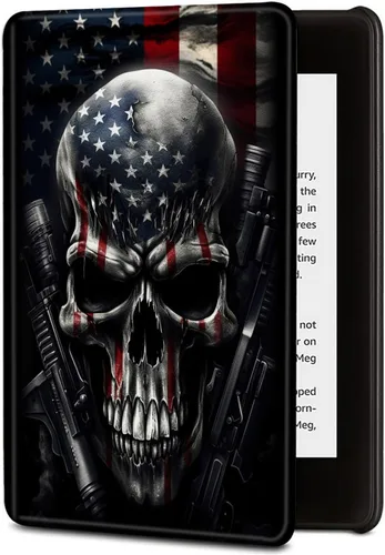 Vista 12 de BVDIKMI Funda para Kindle de 6 pulgadas (versión 11ª generación 2022), funda delgada de piel sintética con encendido y apagado automático