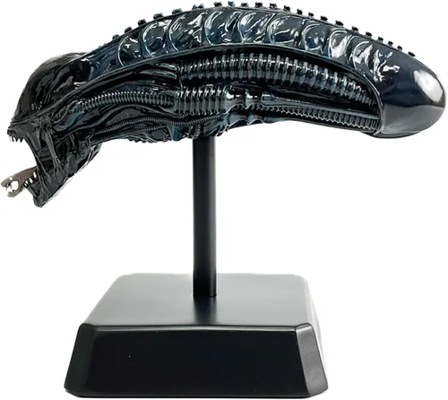 Vista 4 de Hero Collector Eaglemoss Alien: Xenomorph Head Prop Réplica Museo de la película Alien & Depredador Replica