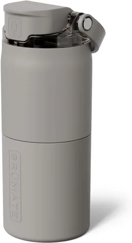 Vista 72 de BrüMate Rise - Botella de agua de 25 onzas con pajita de silicona cubierta 100 % a prueba de fugas, botella de agua de acero inoxidable aislada