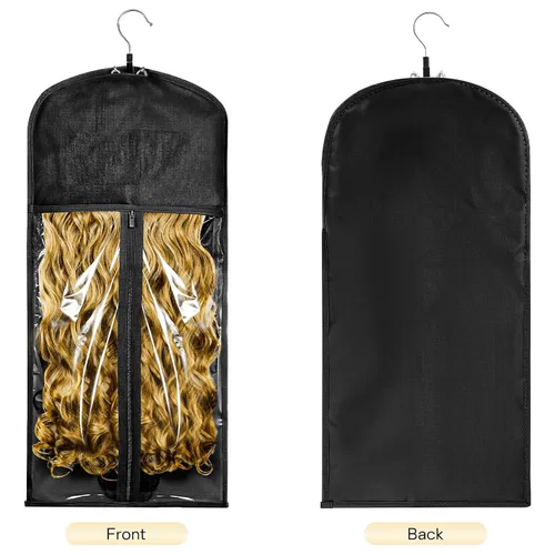Vista 5 de VARIPOWDER - 10 bolsas de almacenamiento para pelucas con colgador de peluca para múltiples pelucas Dust-Proof Wigs Bag for Wigs & Accessories