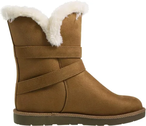 Vista 2 de Airwalk Botas Nia Cozy 5.5 Regular de ante coñac para mujer, coñac ante