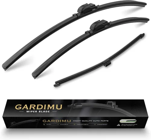 Vista 12 de Limpiaparabrisas delanteros para Hyundai Elantra 2002-2007, 20" 18" silenciosos y sin rastros, reemplazo de limpiaparabrisas para todo clima