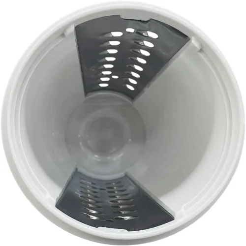 Vista 2 de Cono de trituración fina compatible con Presto Pro SaladShooter Slicer/Shredder, 09945