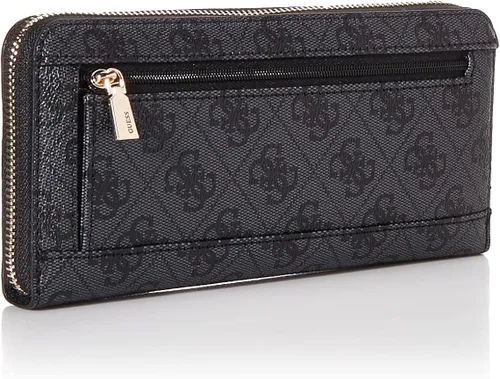 Vista 2 de GUESS Laurel - Cartera grande con cremallera, pulsera y embrague para mujer