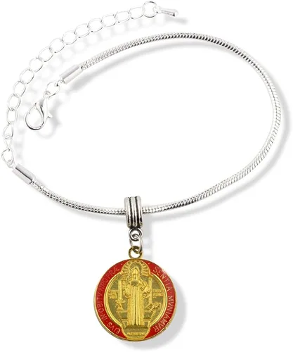 Vista 2 de EPJ Saint Benedict - Pulsera de cadena de serpiente
