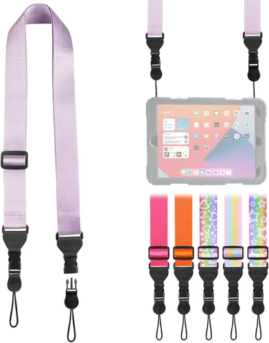 Vista 41 de FIEIL Correa de hombro ajustable, correa de nailon para cámara, cómoda correa para el cuello para iPad, tableta de teléfono celular, cámara, laptop