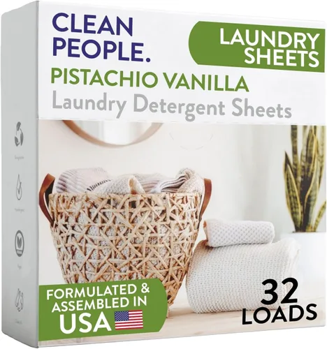 Vista 13 de The Clean People Hojas de detergente para ropa – Jabón de lavandería – Ultra concentrado, embalaje reciclable, combate las manchas – Mañana