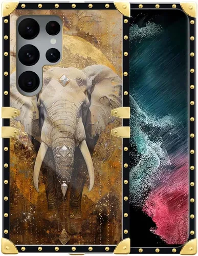 Vista 21 de Funda compatible con Samsung Galaxy S22 Ultra, funda protectora de TPU suave a prueba de golpes de 4 libélulas en la flor para Samsung Galaxy S22