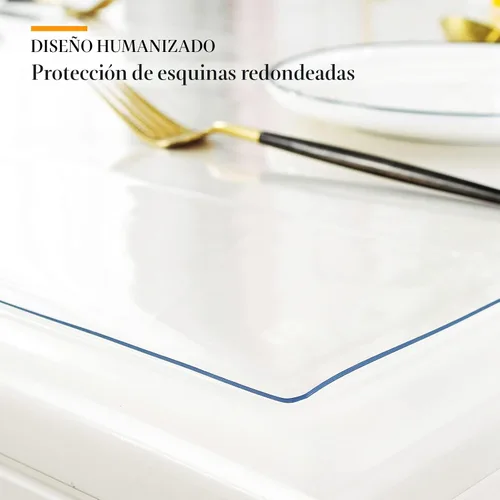 Vista 3 de Deep Dream - Protector de escritorio transparente de 1.5 mm, cubierta de escritorio transparente de 12x24 pulgadas, almohadilla de escritorio