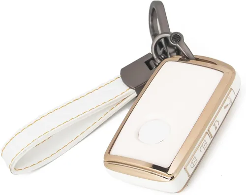 Vista 9 de Xotic Tech - Carcasa para llave de entrada sin llave, con 4 botones, de poliuretano termoplástico, 4 botones, a prueba de golpes, compatible
