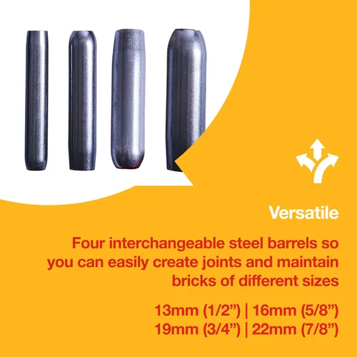 Vista 5 de Amtech G1700 4-tamaño intercambiable ensamblador de ladrillos con bolsa de nylon