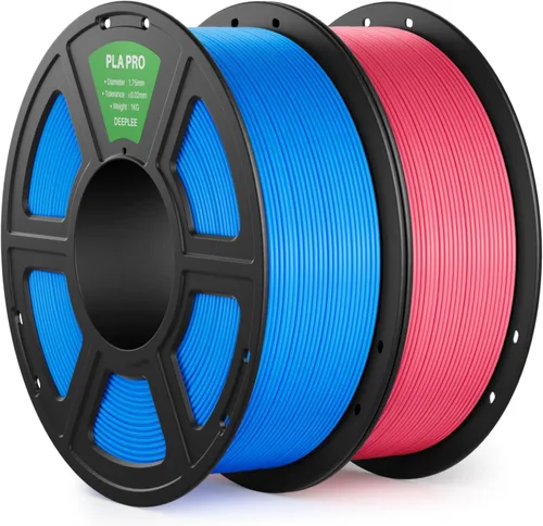 Vista 16 de PLA PRO - Filamento de impresión 3D de 0.07 in, 8.8 lbs, negro/rojo/amarillo/azul Refine Surface, Stronger Toughness, PLA Filament Dimensional
