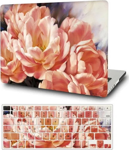 Vista 38 de Funda compatible con MacBook Pro de 13 pulgadas 2012 2011 2010 2009 2008 versión A1278, funda protectora de plástico duro y cubierta de teclado