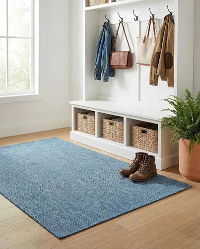 Vista 91 de Rugs.com Outdoor Solid Collection - Alfombra de pelo plano beige de 2 x 3 pulgadas, perfecta para entradas, cocinas, rincones de desayuno, piezas