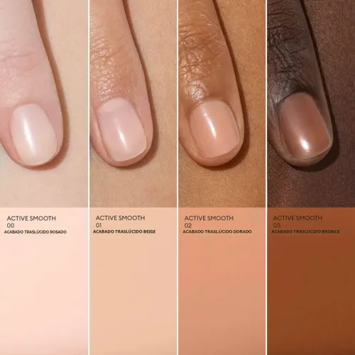 Vista 7 de Manucurist Active Smooth 01 Esmalte Corrector y Cuidado de Uñas - Esmalte de Uñas Nude 2 en 1: Fortalecedor y Crecimiento de Uñas - Sin Lámpara