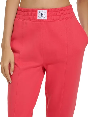 Vista 5 de Tommy Hilfiger Pantalones deportivos con tobillos elásticos para mujer Easy Fit