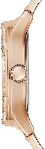 Vista 3 de GUESS Ladies 40mm Watch - Silver Tone Strap Silver Dial Silver Tone Case