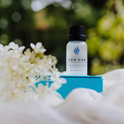 Vista 3 de RawChemistry For Her - Perfume para mujer con infusión de feromonas