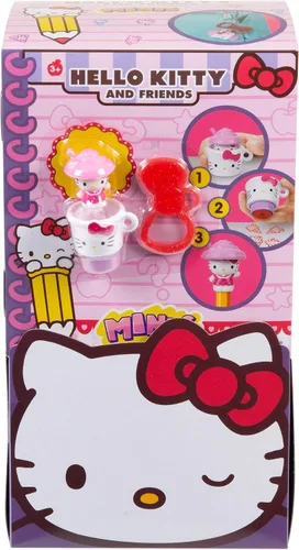 Vista 7 de Mattel Sanrio Surprise Minis Figures (1.5 pulgadas) – Sello, adorno para lápices y llavero, accesorios de papelería, gran regalo para mayores de 3