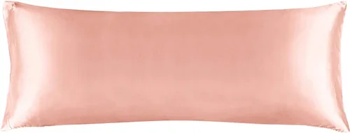 Vista 52 de BEDELITE Funda de almohada de satén para cabello y piel, súper suave y refrescante similar a las fundas de almohada de seda, paquete de 2 con cierre