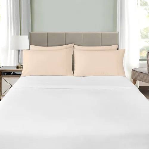 Vista 6 de Utopia Bedding - Juego de 2 fundas de almohada tamaño estándar, con cierre de sobre, tela de microfibra cepillada suave, resistentes al encogimiento
