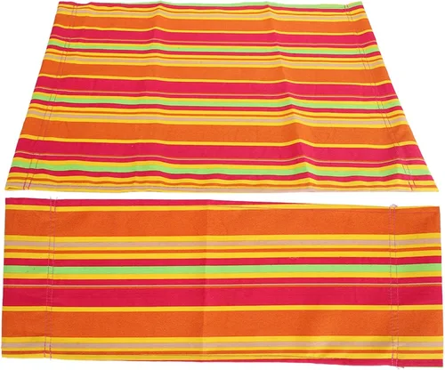 Vista 3 de TOPINCN Funda para silla, 1 juego de tela de repuesto para silla de director casual, kit de tela para sillas plegables portátiles, suministros