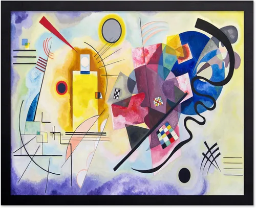 Vista 28 de Poster Master Póster vintage Wassily Kadinsky – Impresión retro delicada de tensión – Arte de formas geométricas – Arte abstracto – Arte moderno