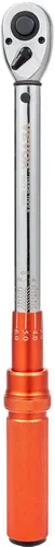 Vista 11 de VEVOR Llave dinamométrica de 1/2 pulgada con clic, escalas de doble rango mecánicas 10-150 pies.libras/14-204 Nm, de doble dirección ajustable