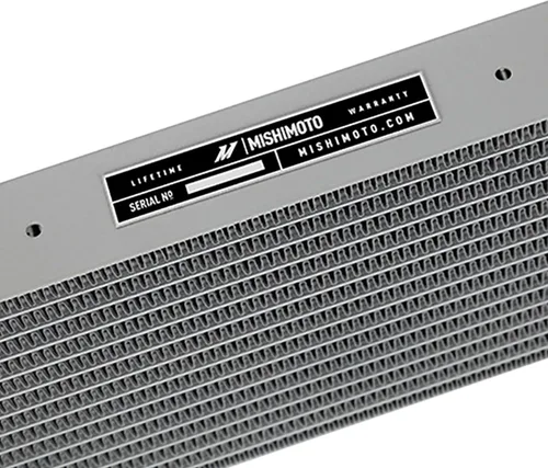 Vista 6 de Mishimoto MMTC-K2-14, enfriador de transmisión, compatible con Chevrolet Silverado, 2014-2018, plateado Enfriador de transmisión