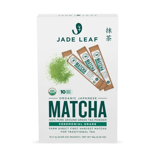 Vista 15 de Jade Leaf – Té verde en polvo, orgánico y japonés, de grado culinario supremo (el preferido por los Chefs y cafeterías para mezclar & hornear)