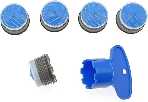 Vista 5 de 1 juego de 0.650 in filtro de grifo limitador grifo aireador llave restrictor piezas de repuesto para baño o cocina