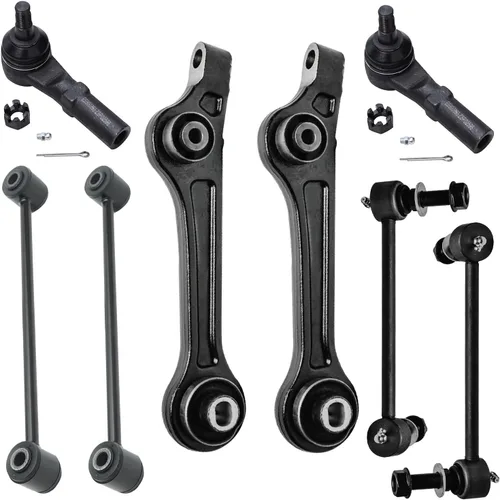 Vista 387 de Detroit Axle - Kit de brazos de control de extremo de 8 piezas para Toyota 2001-2003 Highlander 2002-2003 Camry Lexus ES300, 2 conjuntos de brazos
