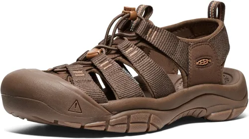 Vista 35 de KEEN Newport H2 Sandalias de punta cerrada para hombre Aleación/oro crema