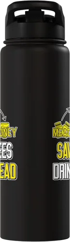 Vista 4 de Bees Honey Mead - Mead Making Brew Mead Stainless Steel Insulated Water Bottle