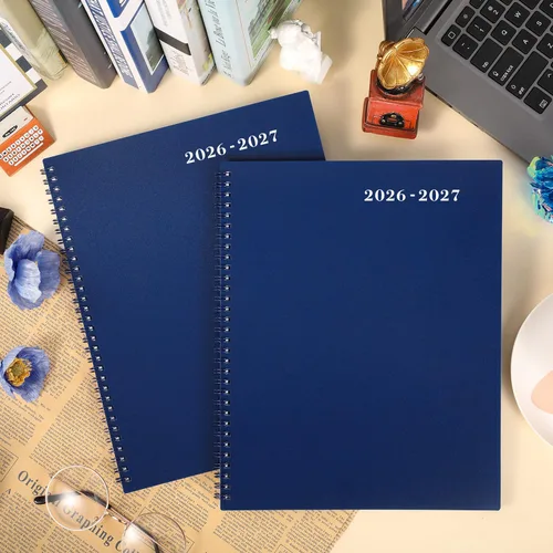 Vista 7 de Agenda mensual 2026 – Agenda 2026, enero 2026 – diciembre 2026, 9 x 11 pulgadas, agenda mensual 2026, calendario 2026 con encuadernación en espiral