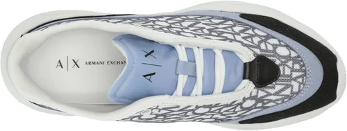 Vista 5 de AX ARMANI EXCHANGE Women's Cher Allover Logo Chunky Sneakers