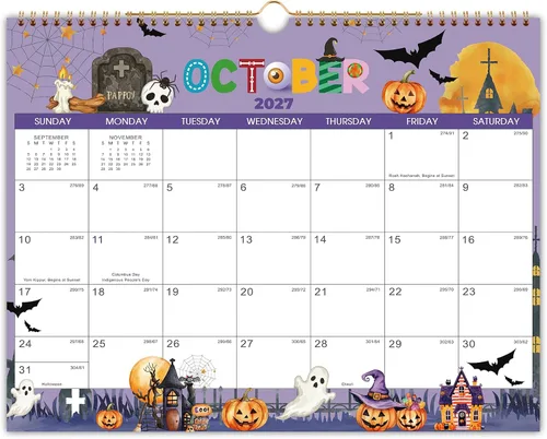 Vista 8 de Calendar 2027-2028 - 2 Year Wall Calendar 2027-2028, Jan 2027 - Dec 2028