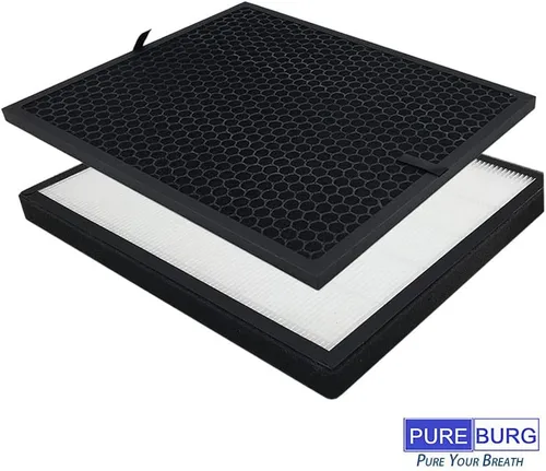 Vista 5 de PUREBURG Juego de filtros de repuesto compatibles con purificadores de aire Levoit LV-PUR131 LV-PUR131S LV-PUR131-RF, H13 True HEPA y filtro