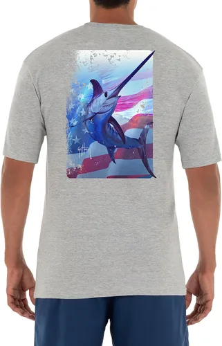 Vista 165 de Guy Harvey Camiseta de manga corta Threadcycled para hombre