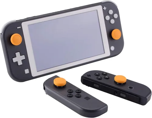 Vista 2 de eXtremeRate PlayVital Switch - Tapas de palanca de mando para Switch Lite, tapa analógica de silicona para Switch OLED Joycon con agarre para pulgar
