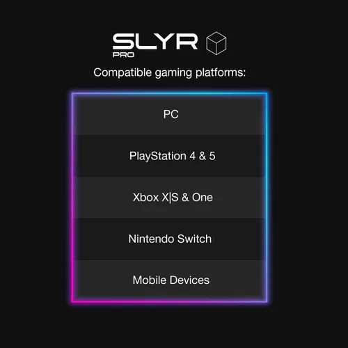 Vista 7 de Auriculares para videojuegos Skullcandy SLYR Pro multiplataforma con cable, micrófono removible, diseño liviano, almohadillas de espuma