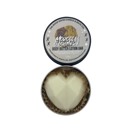 Vista 3 de Barra de loción de manteca de karité (cachemira marroquí) 1.5oz