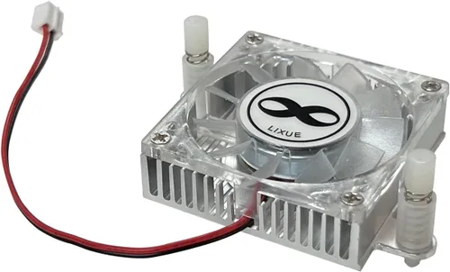 Vista 6 de WayPonDEV Funda acrílica para computadora VisionFive2 RISC-V Linux de una sola placa (con disipador de calor)