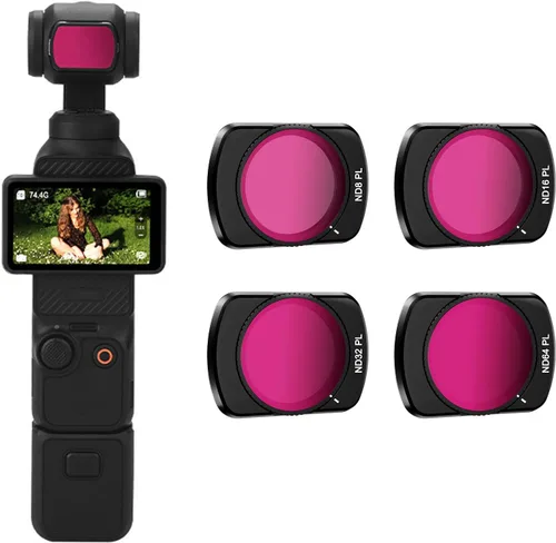 Vista 14 de Filtro magnético CPL compatible con DJI Osmo Pocket 3 Cámara CPL Accesorios de filtro de lente impermeable resistente a los arañazos