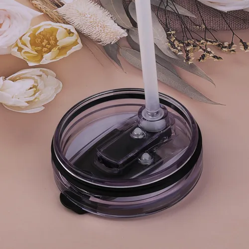 Vista 6 de Pajitas de repuesto compatibles con Hydrapeak Sport, Flow, mini botella de agua aislada, 6 popotes sin BPA y 1 cepillo de limpieza.